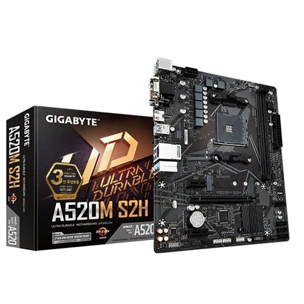 GB A520M S2H Durable Edition Main board (AM4/DDR4/M-ATX)