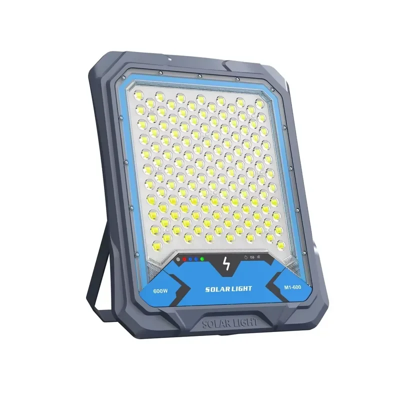 

600W solar floodlight that truly realizes 12 hours of all-day lighting, outdoor LED sports sensor light, with large-capacity