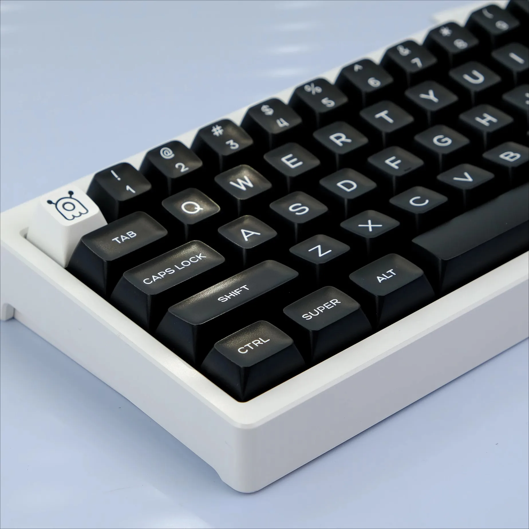 

QX GMK WOB колпачки для клавиш 160 клавиш черного цвета PBT Double Shot SA профиль для механической клавиатуры под заказ GK61 Anne Pro 2