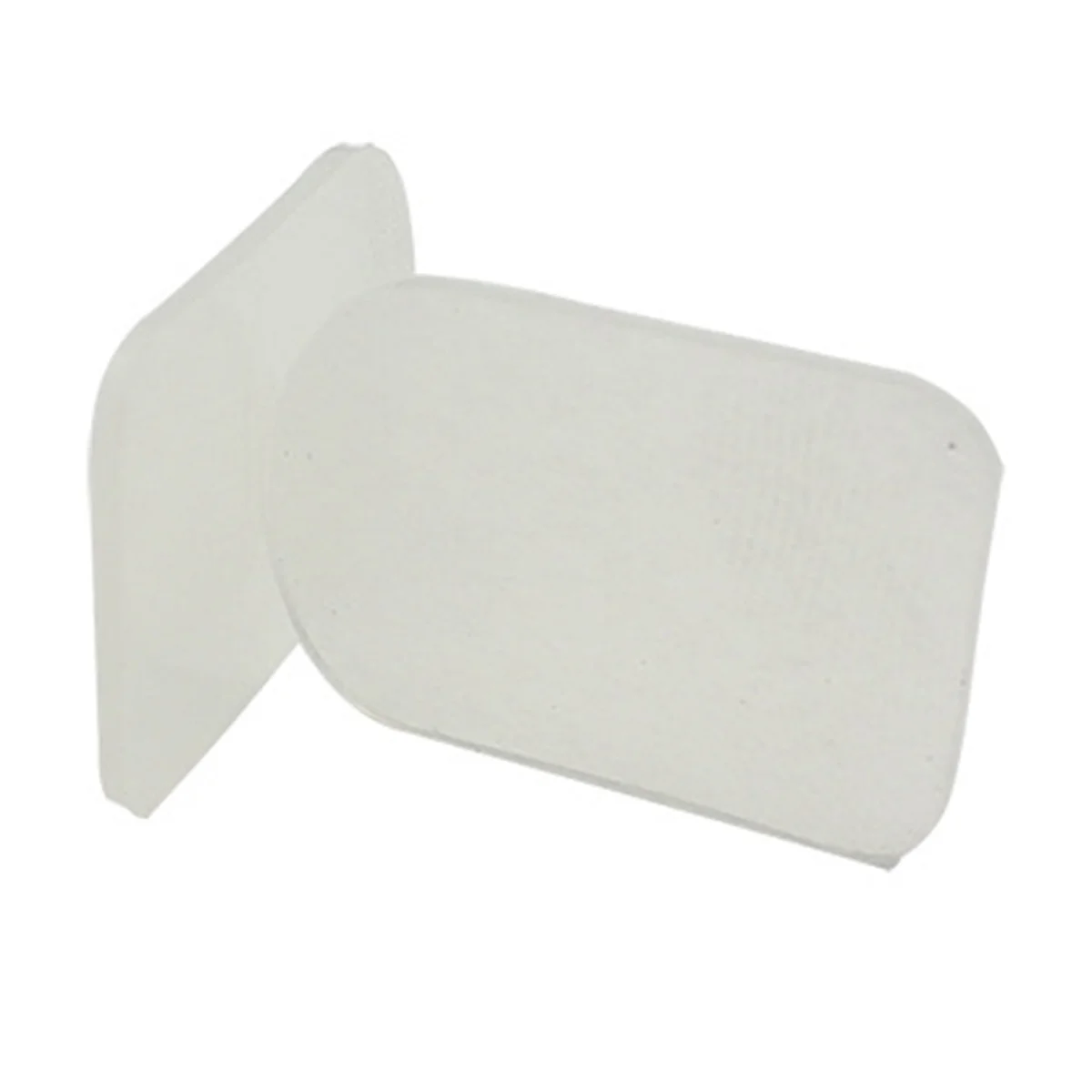 ABST Saxofoon Mondstuk Pad Siliconen Mondstuk Patch Zelfklevend Verwijderbaar Mondstuk 0,8 mm Zwart