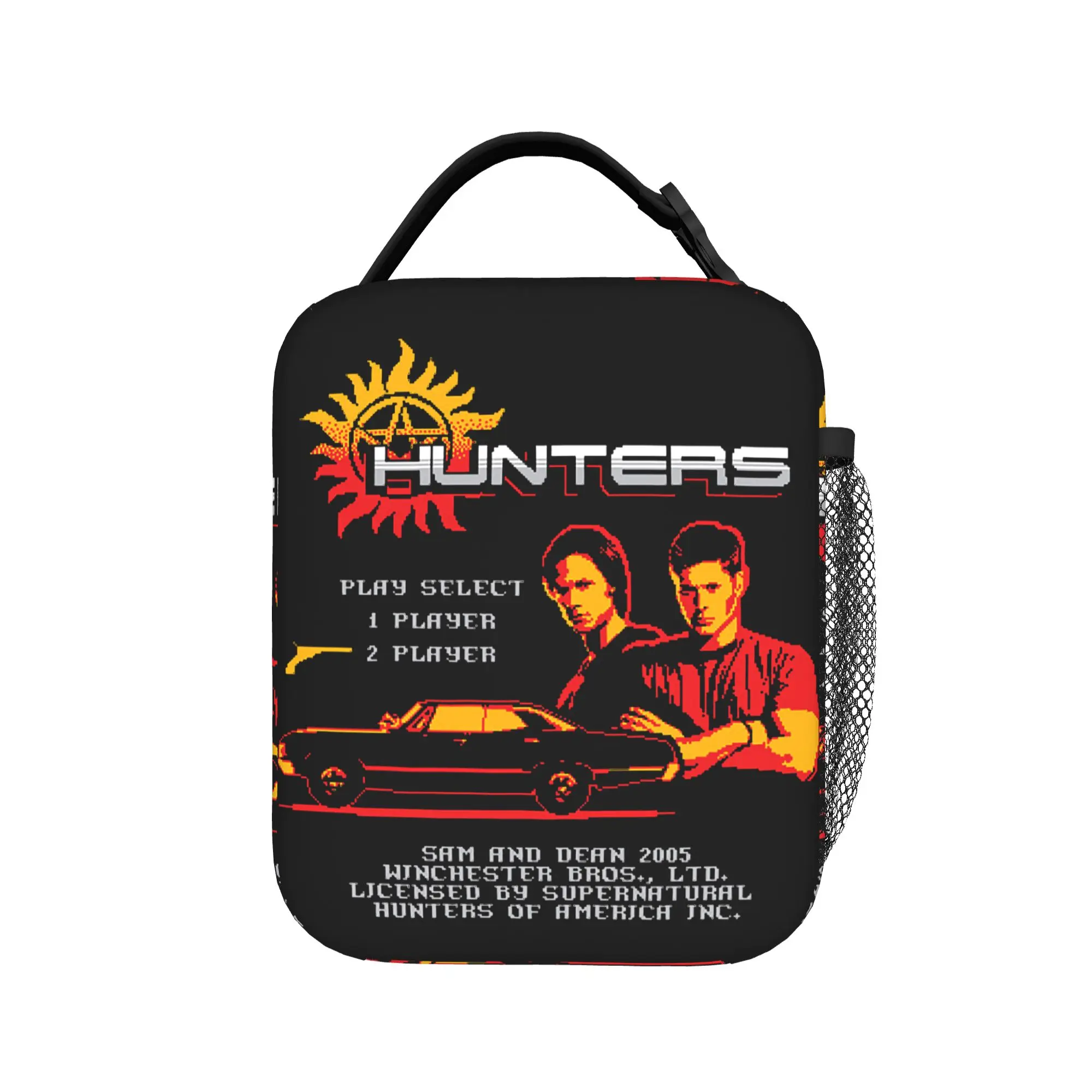 Hunters The Video Game Insulated Lunch Bag High Capacity Supernatural Hip Hop Reusable Cooler Bag Lunch Box Tote Office Picnic