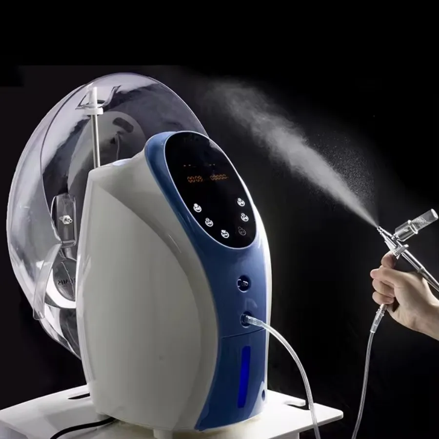 Korea O2toDerm Oxygen Dome Therapy Skin Rejuvenation Facial Machine With Oxygen Anion Generator