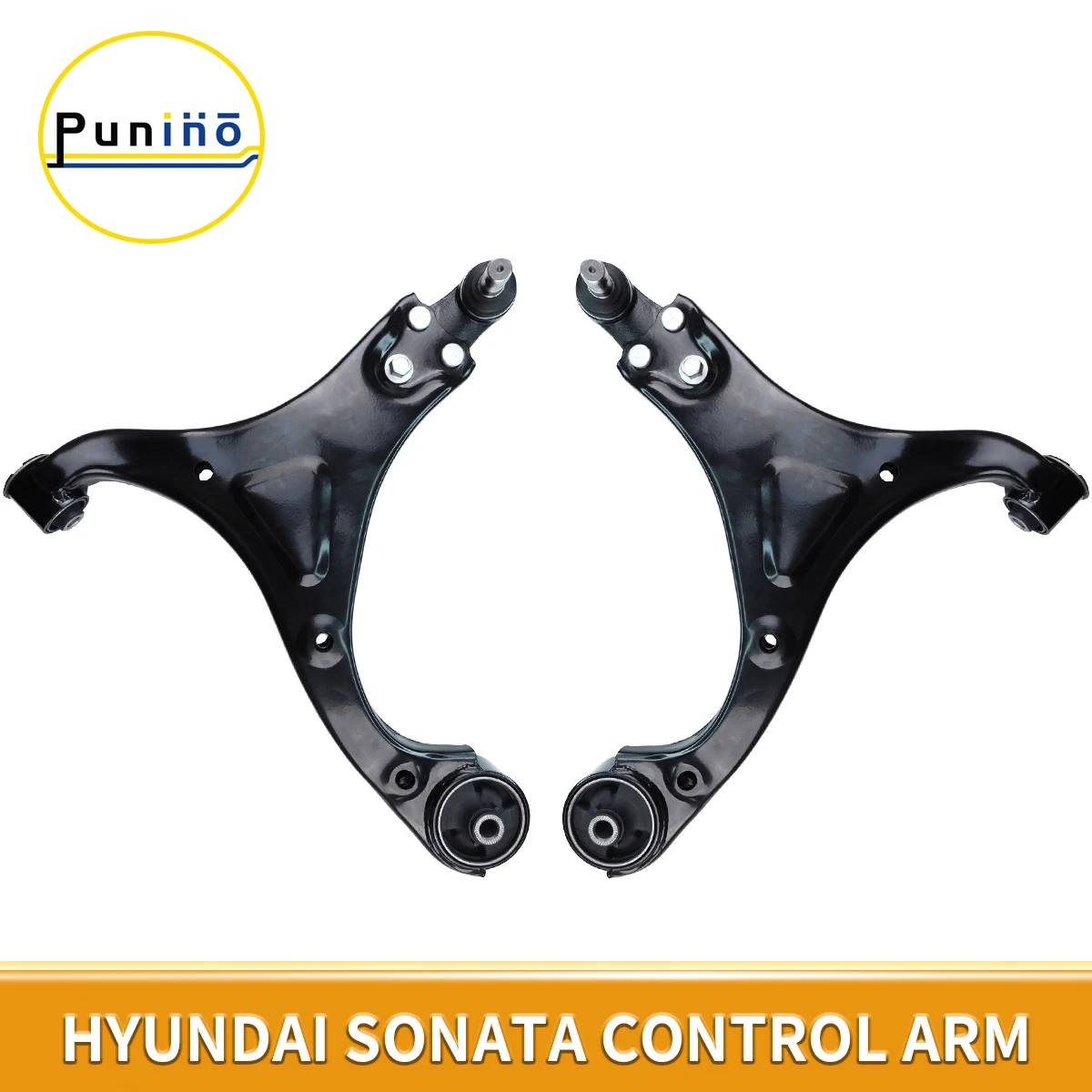 

Punino Pair of Front Lower Control Arms with Ball Joints LH & RH Suspension Set for Hyundai Sonata 2011 2012 2013 2014