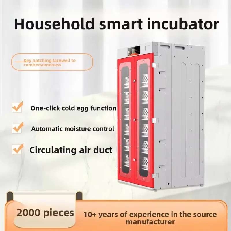 Commercial High Quality 2000 Egg Incubator Temperature Controlled Egg Incubator Customized