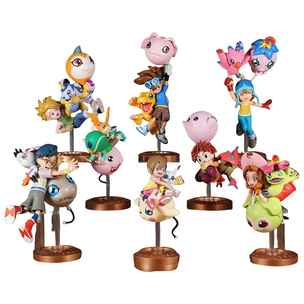 

Digimon Adventure 25th anniversary Yagami Taichi TACHIKAWA MIMI Action Figure Toys Dolls Model Set Kids Birthday Gifts