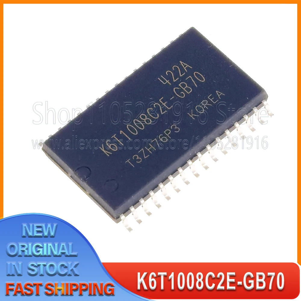 

Asynchronous Low-Power CMOS Static RAM 5~20PCS/LOT K6T1008 K6T1008C2E-GB70 K6T1008C2E SOP32 100% New Spot stock