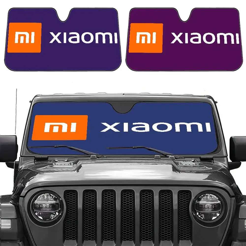 

X-Xiaomi Logo New Personalized Windshield Sunshade Car Window Windshield Cover Car Sunshade Car Cover Car Sunsha