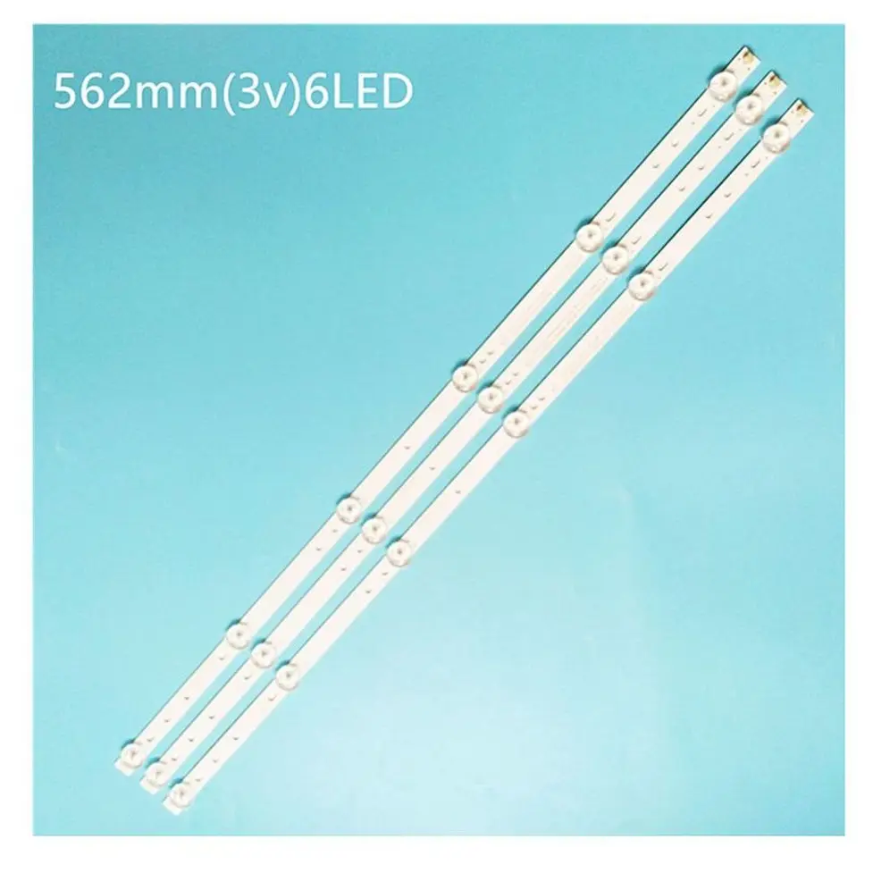 

LED strip for lighting Supra STV-LC32T840WL LC32T880WL SVJ320AL6 LB-C320X14-E12-L-G2-SE3 LB-M320X13-E1-A-G1-SE2 SVJ320AG2, 3 pcs