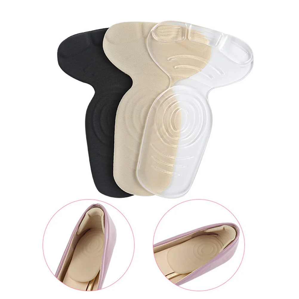 

3 Pairs Non-slip Heel Stickers High Heels Pads for Shoes Women Insoles Ladies Inserts Grips Thicken