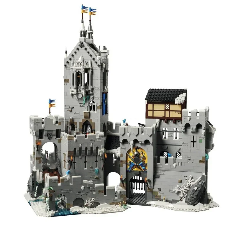 

3997pcs Mountain Fortress Building Model Moc Building Blocks Educational Learning Toys | Medieval Castle Building | kid Gift