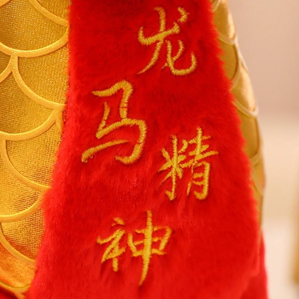 التميمة 2026 التنين الحصان حسن الحظ الإبداعية محشوة الحصان لطيف رقيق زودياك المهر تمثال ديكور المنزل #5