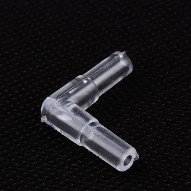 Conector en forma de T para bomba de aire de Acuario, accesorios de tubo de aire, válvula de Control, 4mm, 2/3/4 vías, 10 unidades por lote