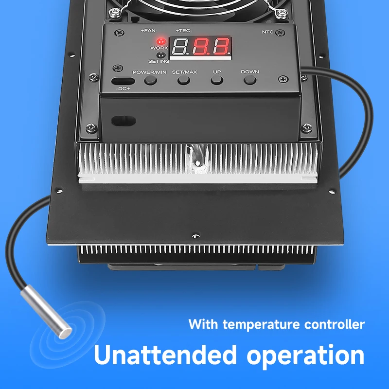 ENMG Cabinet Semiconductor Cooling Kit-12V Peltier Cooler, Eco-Friendly&High-Efficiency DIY Module for Small Space Refrigeration