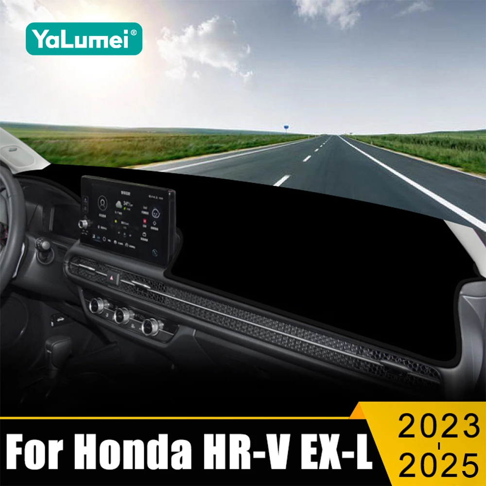 

For Honda HR-V HRV HR V Vezel 2023 2024 2025 LHD Car Dashboard Sun Shade Cover Instrument Panel Mat Non-slip Pad Accessories