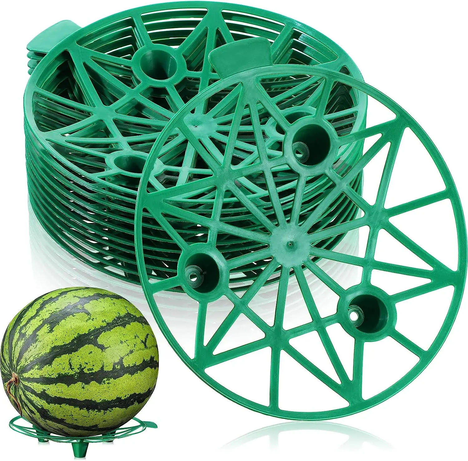

5/10/20Pcs Strawberry Supports Holder Set Protect Watermelons From Ground Rot Holds Up to 8 lbs Melon Cradle Pumpkin Support