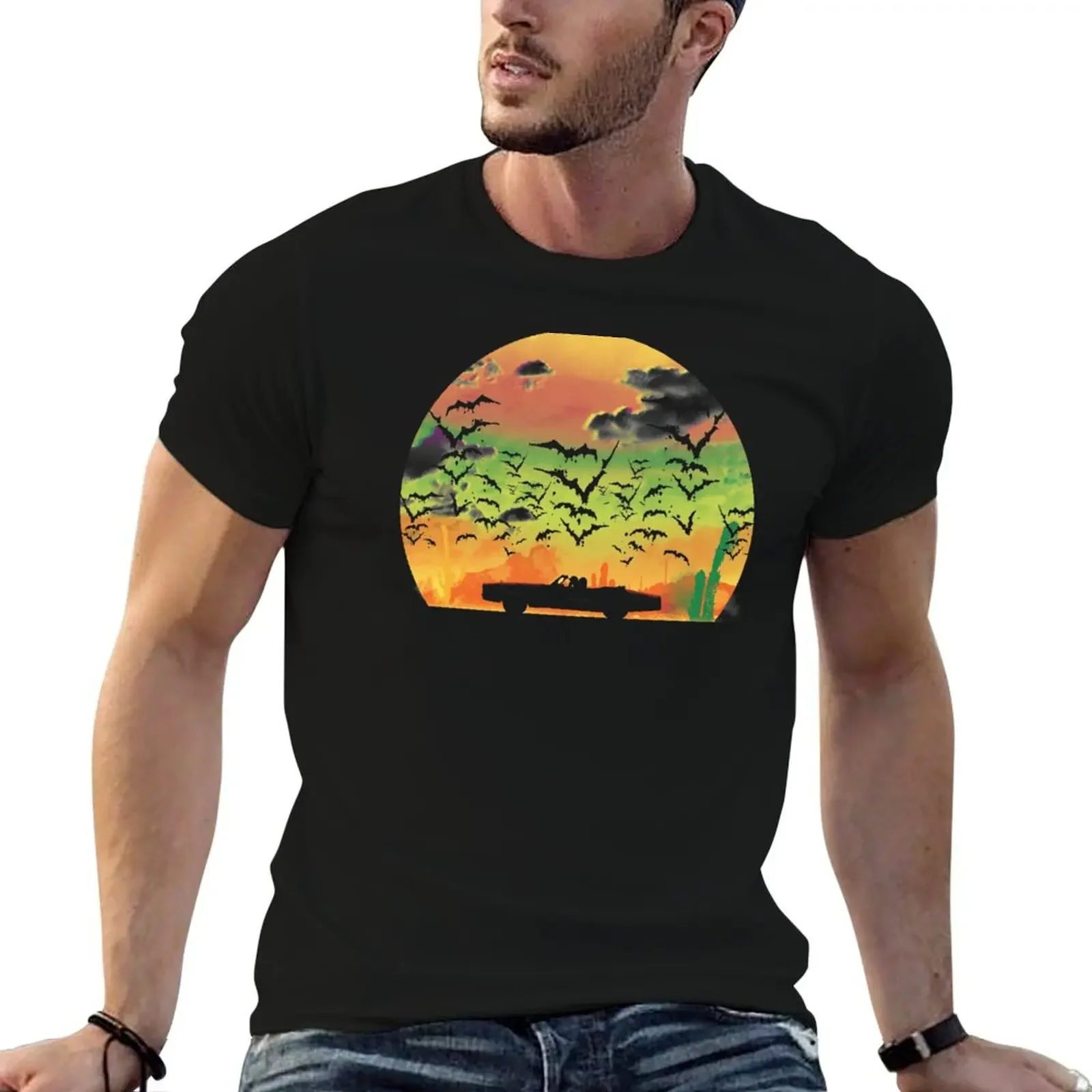 Bat Country T-Shirt boys whites gifts for boyfriend outfits for men