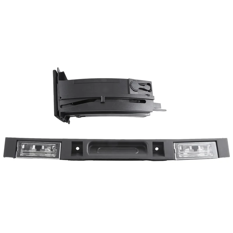 

BEDW-For BMW X3 E83 2004-2010 Car Rear Trunk Lid Grip Assembly With Key Button + Dashboard Water Cup Holder (LHD) Accessories