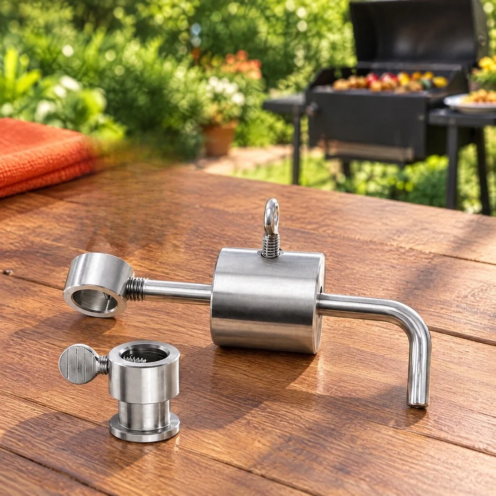 Barbecue Gravity Hammers Adjustable 110 Mm Counterbalance Weight Kit For Efficient Skewer Balancing Easy To Use