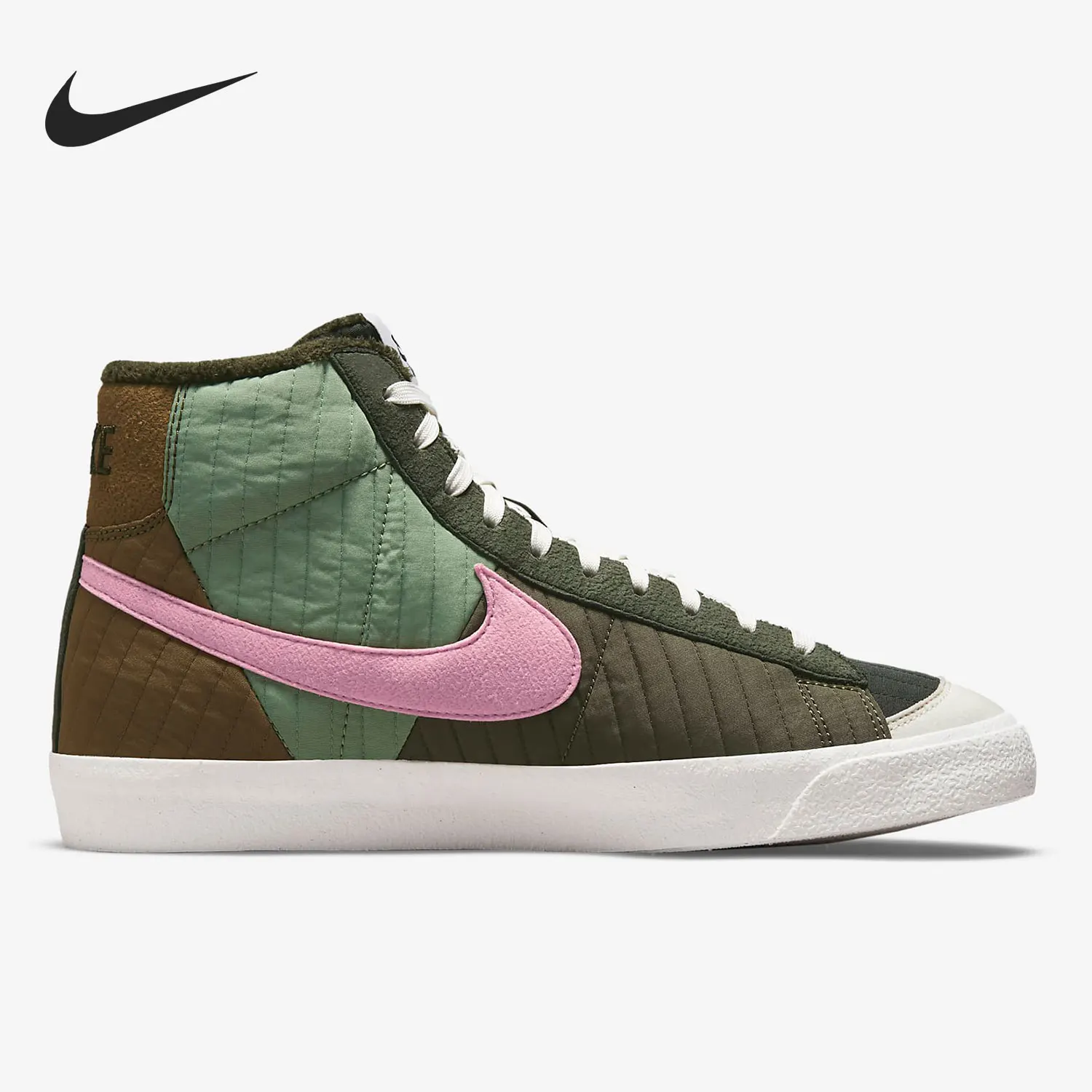 حذاء رياضي كاجوال للجنسين من Nike Official BLAZER، حذاء رياضي متوسط الارتفاع DD8024-300 #3