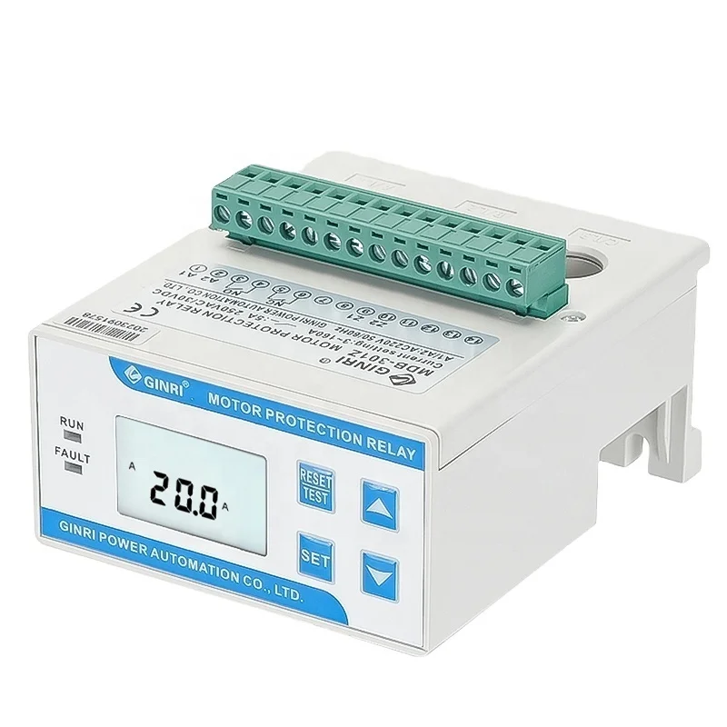 

AC 220V,AC 330V Overcurrent And Undercurrent Relays 3 Phase Motor Protection