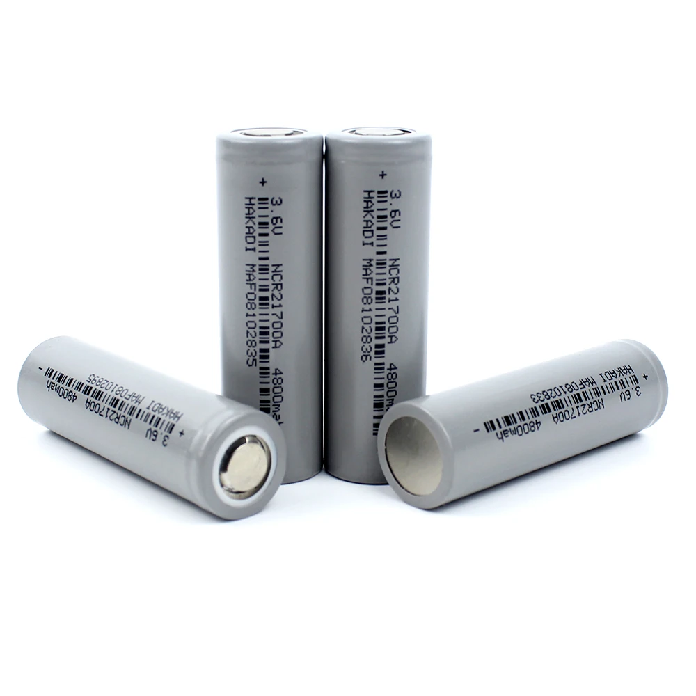 HAKADI 100PCS Rechargeable Lithium-ion NMC Batteries 3.7V 1500mah 2000mah 2500mah 2600 mah 2900mah 3000mah 3350mah 4800mah DIY