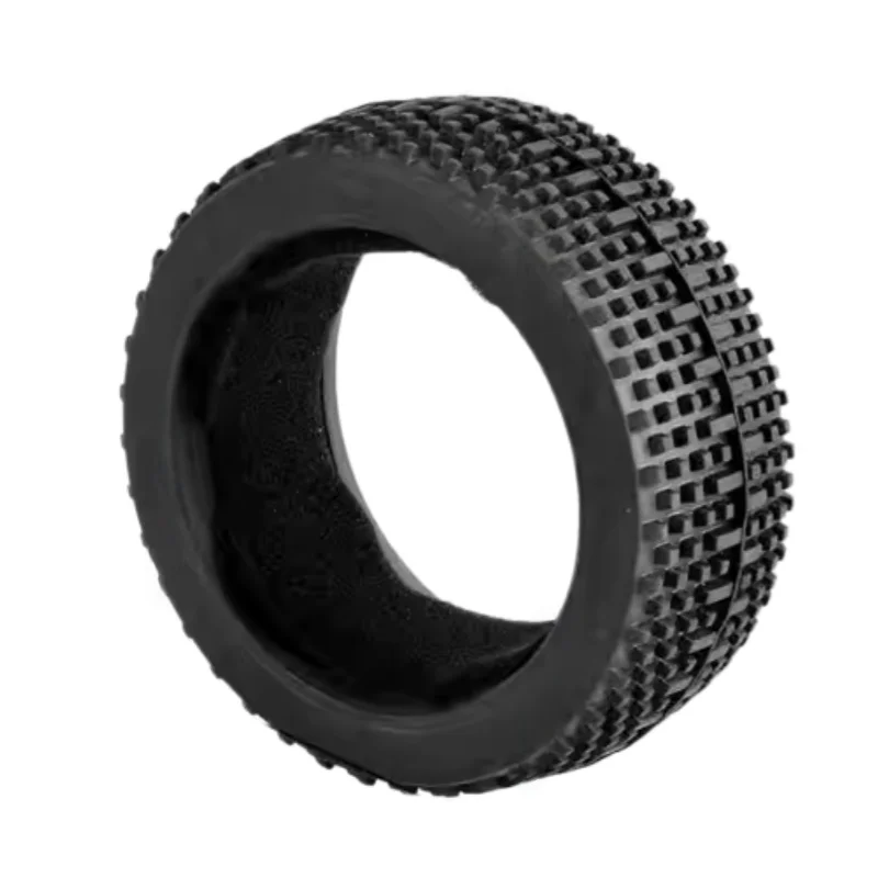 2 pz telecomando auto 1/8 Buggy gomma pneumatico ruota HSP 112*43mm per Nitro Power Baja HPI HIMOTO