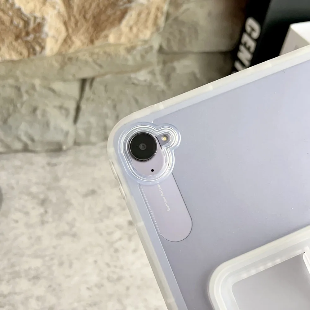 Capa transparente com suporte para xiaomi mini pad, capa protetora de 8.8 polegadas para redmi k pad 8.8 "2025 tpu traseira à prova de choque para tablet