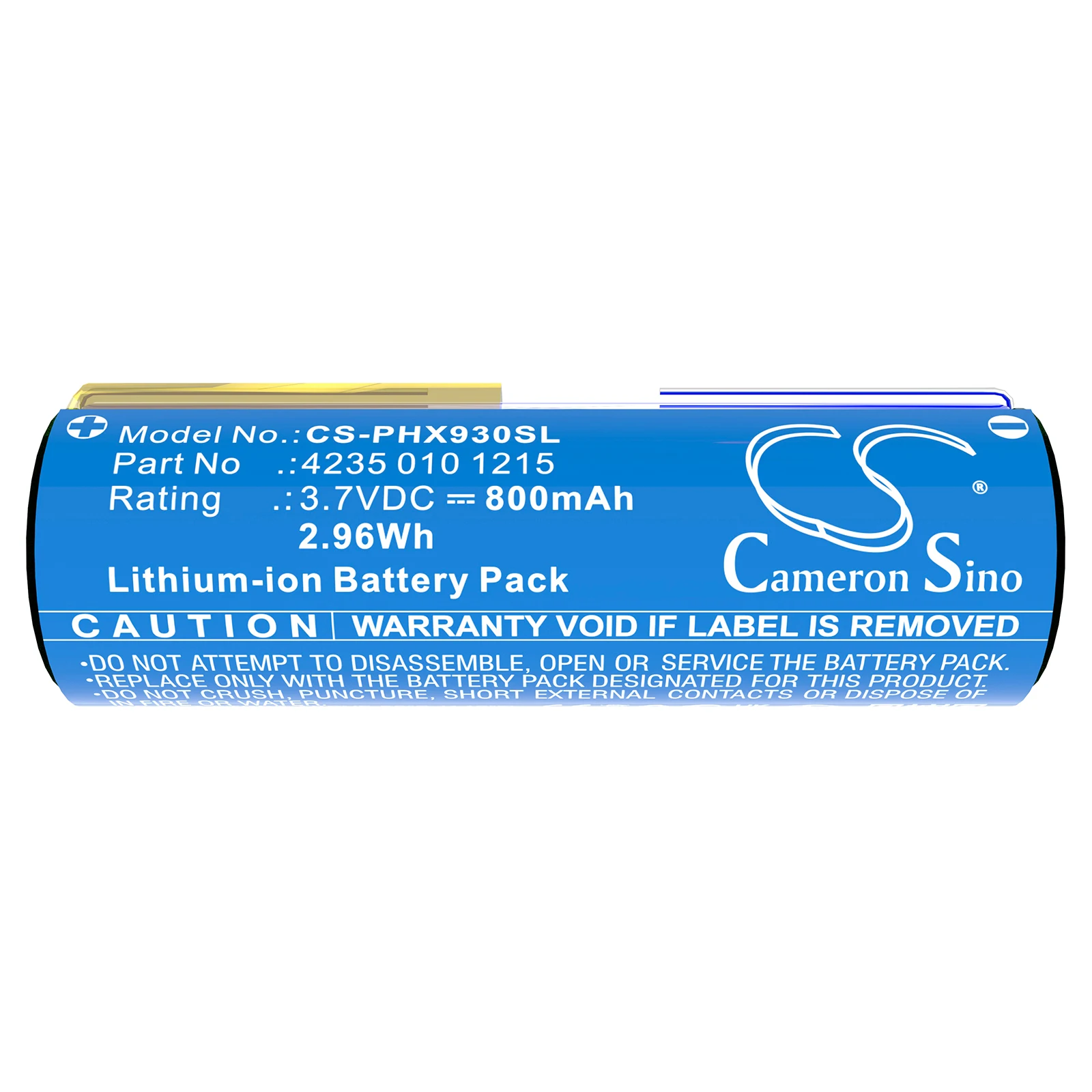 CS Replacement Battery for Oral-B 9000,7000,Genius X,Smart 6000,8000,3765,3767,3766,10000,3771 PN:4235 010 18 800mAh / 2.96Wh