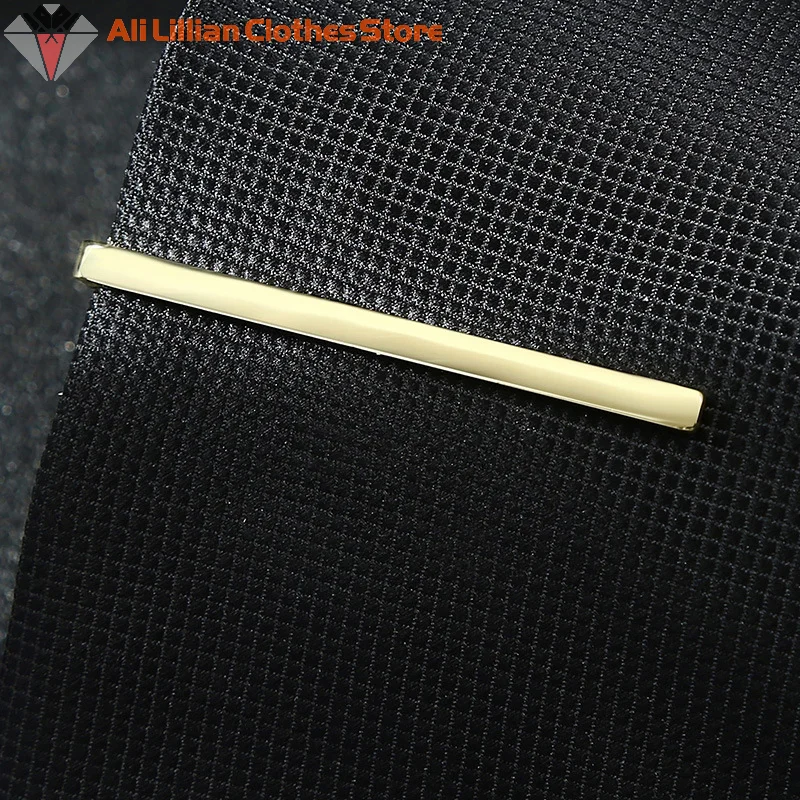 Simple Fashion Tie Clips Men'S Metal Necktie Daily Business Wedding Ceremony Tie Clip Pin Men Party Jewelry Accessories Gift