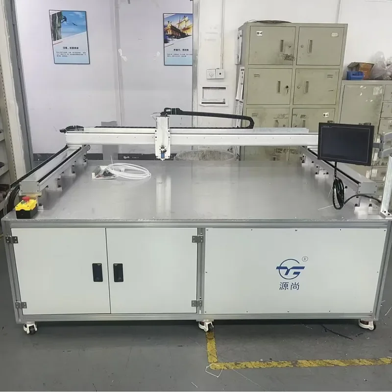LCD screen LED light bar Auto parts Automatic dispensing machine Gantry type dispensing machine