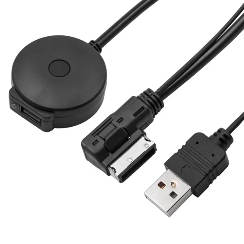 

Высоко рекомендуемый автомобильный AMI Bluetooth-кабель AMI Автомобильный мультимедиа в AMI Audio Aux USB Женский Bluetooth-адаптер для A4 A