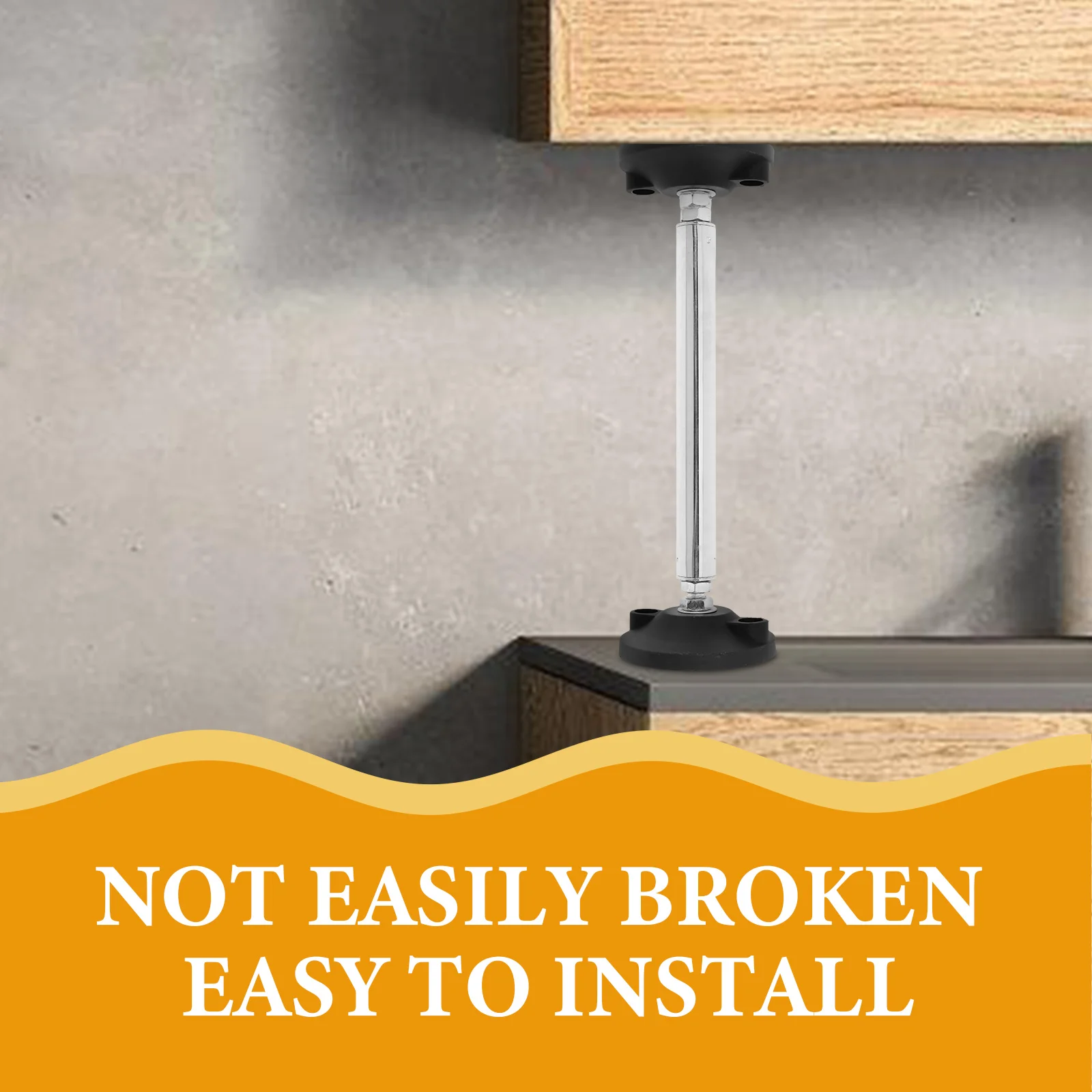 

Adjustable Cabinet Legs Retractable Adjusting Rod Undermount Sink Supports Bracket Small Cap Mounting