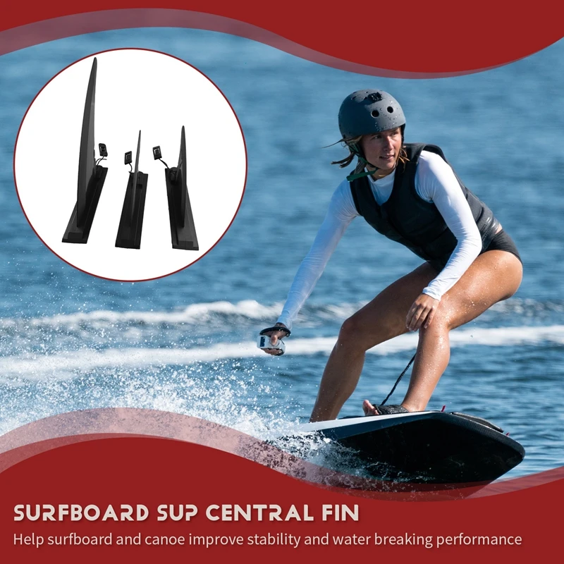 Surfboard SUP Central Fin and Side Fin Stand Up/Paddle/Inflatable Board Surfboard Central Fin Surfing Sports Accessories-A73M