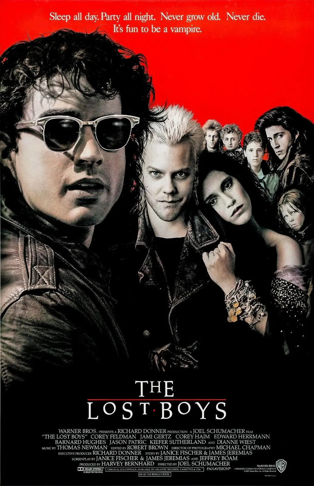 

The Lost Boys Movie Art Film Print Silk Poster, Home Wall Decor,cute room decor