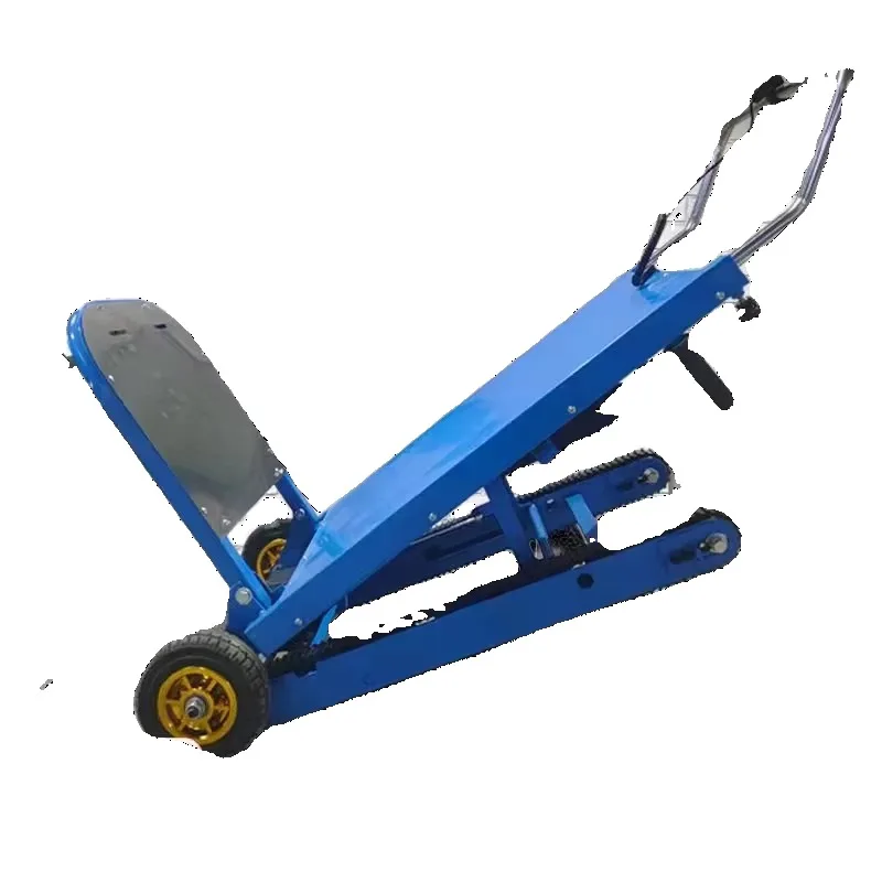 

Electric Stair Climbing Machine Crawler Trolley Portable Foldable Four-wheel Stair Climbing Vehicle