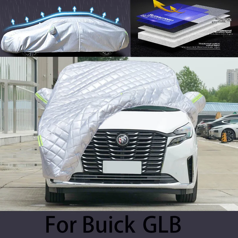 

Чехол для Buick GLB автомобильный с защитой от града, защита от дождя автомобиля, защита от царапин, защита от пилинга краски, автомобильная одежда