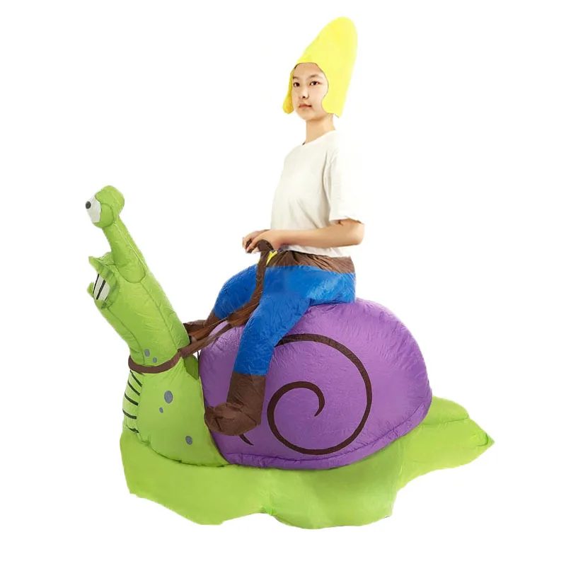 

Halloween Fun Party Squara Alien Pork Rib Dragon Robot Snail Dinosaur Snail Inflate