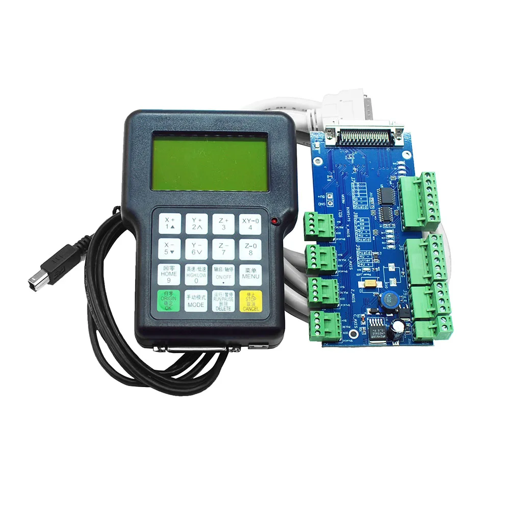 RZNC 0501 DSP Controller 3 Axis 0501 System For Cnc Router DSP0501 HKNC 0501HDDC Handle Remote English Version Manual