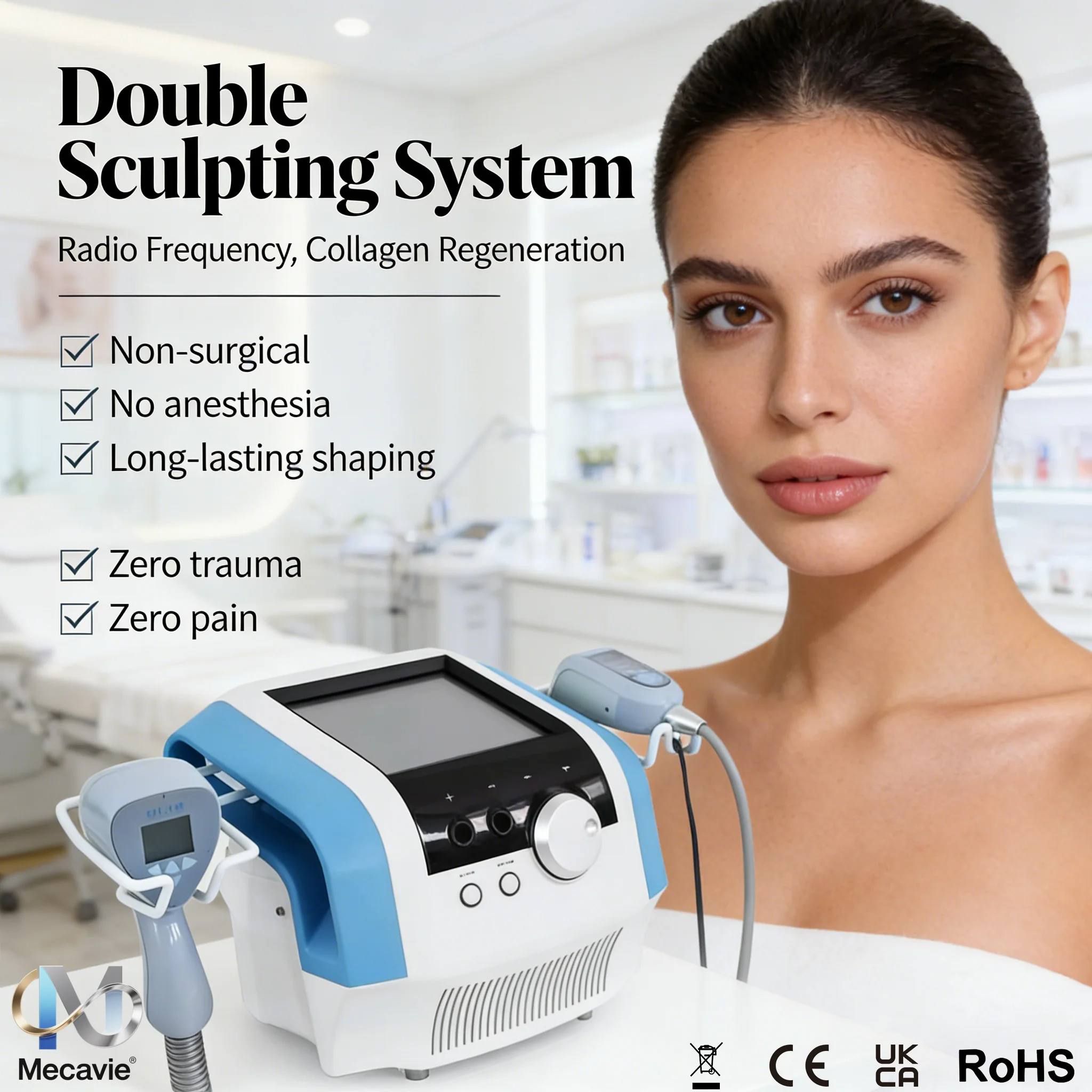 

Ультрасовременный 360-градусный аппарат для подтяжки кожи с коллагеном 2 в 1: многофункциональный прибор для омоложения, уменьшения целлюлита и коррекции фигуры