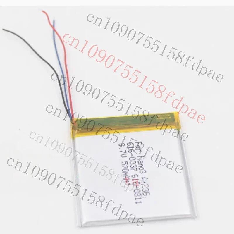 Premium 5PCS Battery For Apple iPod Nano 3 3rd Generation 616-0337 A1236 520mAh