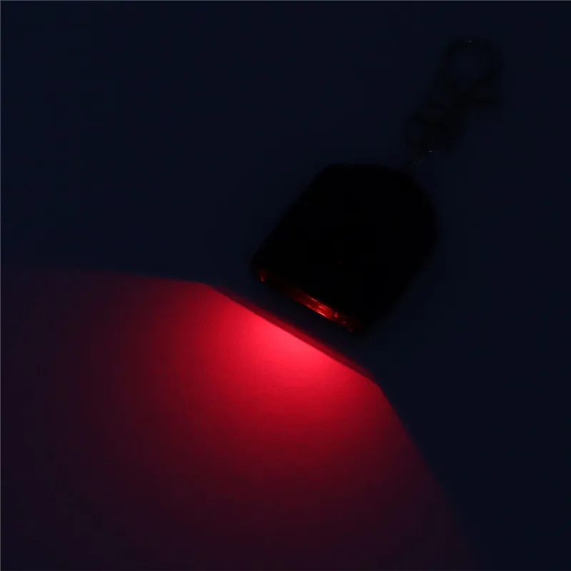 LED Colorido 3D Keychain, Luz Noturna, Chave Lâmpada Pingente, RGB, Casamento, Decoração de Natal, Presente DIY, 200Pcs