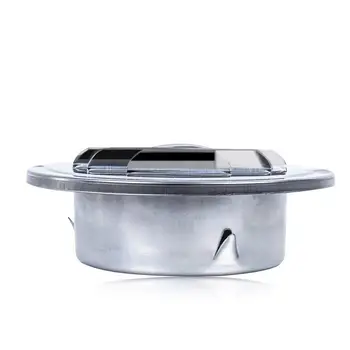 304 Nerezová ocel Nástěnný stropní větrací potrubí Větrací mřížka Výfukový kryt Výstupní otvor Vytápění a chlazení Odvzdušňovací víčko Vodotěsné 8 nejlepší prodej kryt větracího otvoru - №7