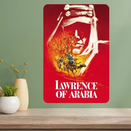 Lawrence of Arabia Metal Movie Poster Sign