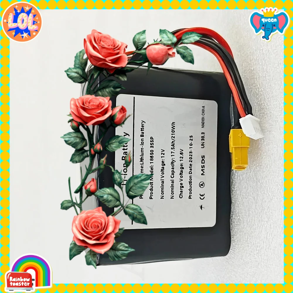 

for Various RC Airplane Drone Quadrotor XH2.54-4P XT60 3s5p battery pack 12V Battery 17.5Ah UAV