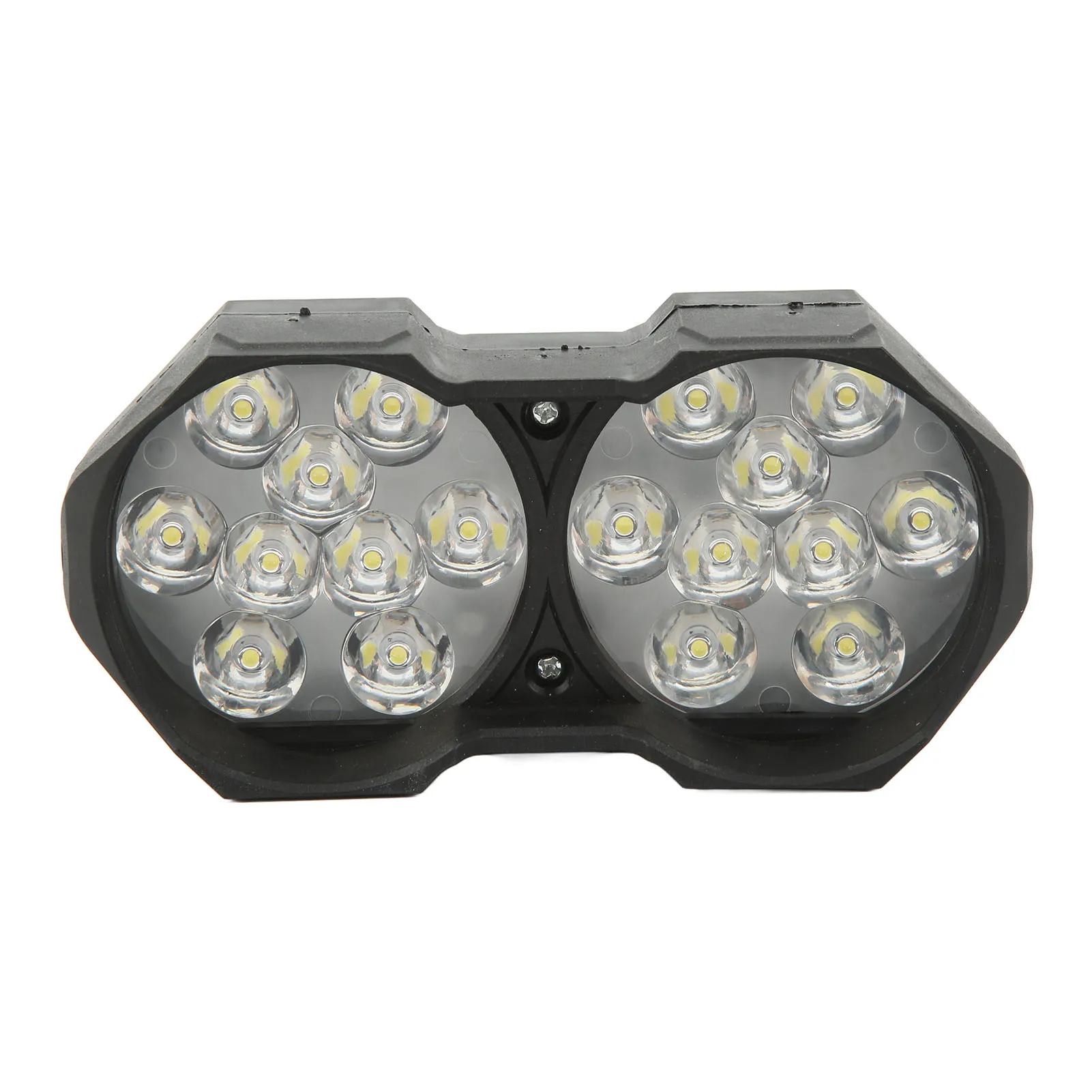 

Универсальный электрический велосипед с двойным освещением, лампа для модификации электрического велосипеда, двойная головка, 12 В-100 В, электрический велосипедный светильник