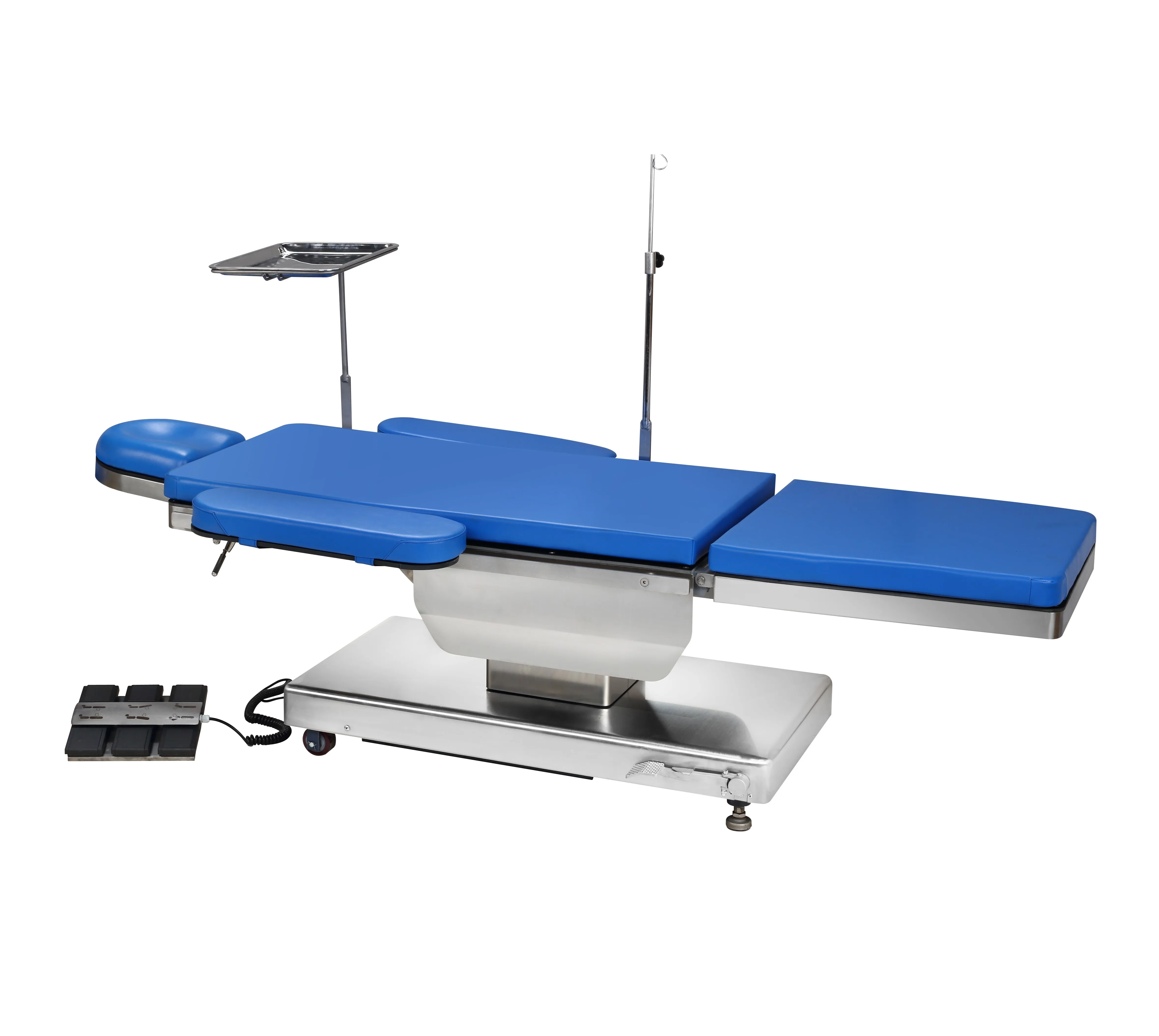 2080x550x(200-500)mm Electric Hydraulic Operation Table Ophthalmological Operating Table with Doctor Chair