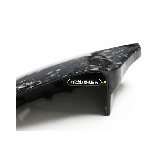 True Carbon Customized for bmw F80 F82 G80 G82 M3M4 Carbon Fiber Forged Cow Horn Rearview Mirror Shell