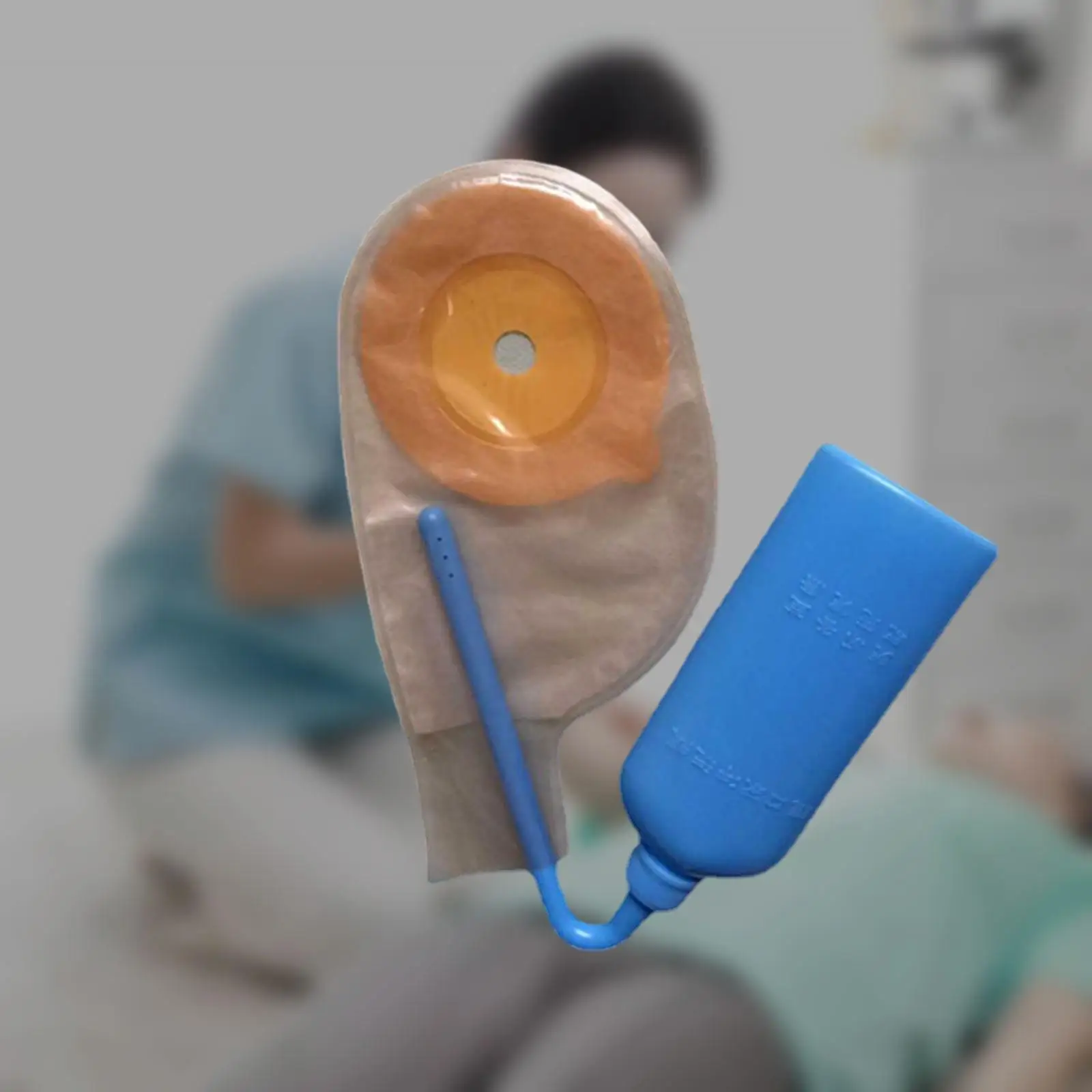 Colostomy Bag Washing Bottles Plastic Flushing Pot Portable Cleaning Bottles for Ostomy Pouch Permanent Use Health Old Men Women