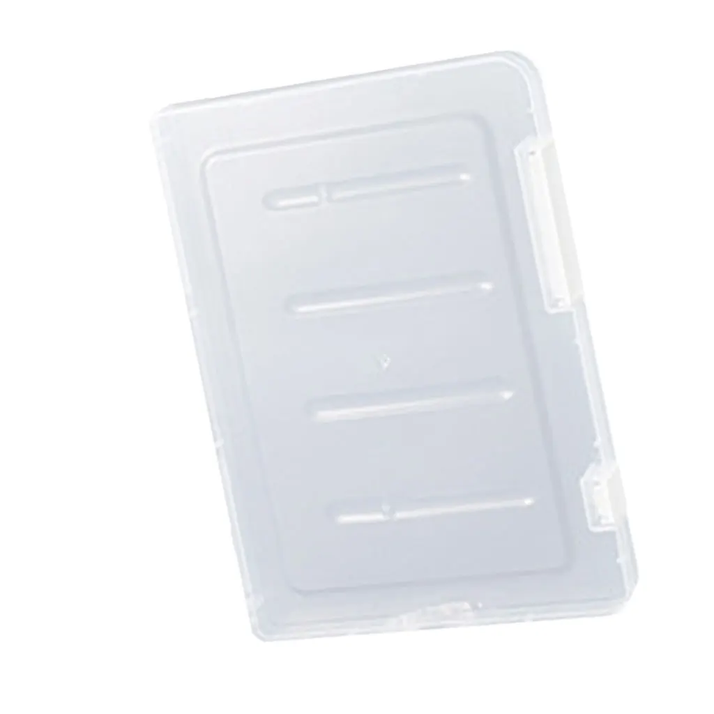 Portable , Document Paper Desk Organizers Case with Handel, -buckle Storage Container Organizers Box Case