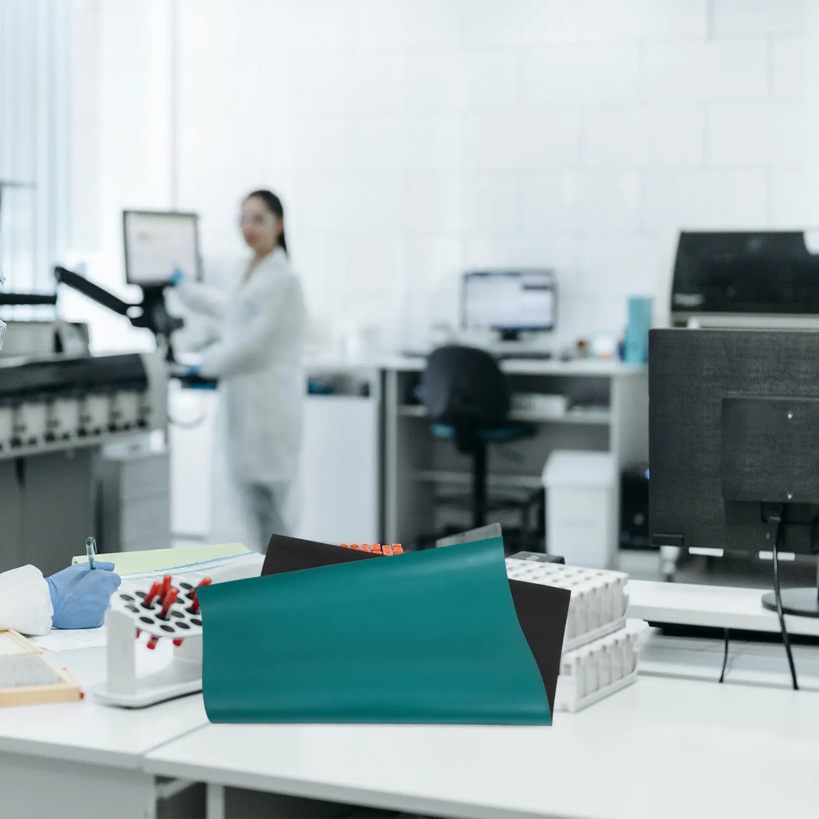 

Large Heat Resistant Anti Static Table Mat for Electronics Repair Soldering Pad Tablet Phone Workbench Insulating